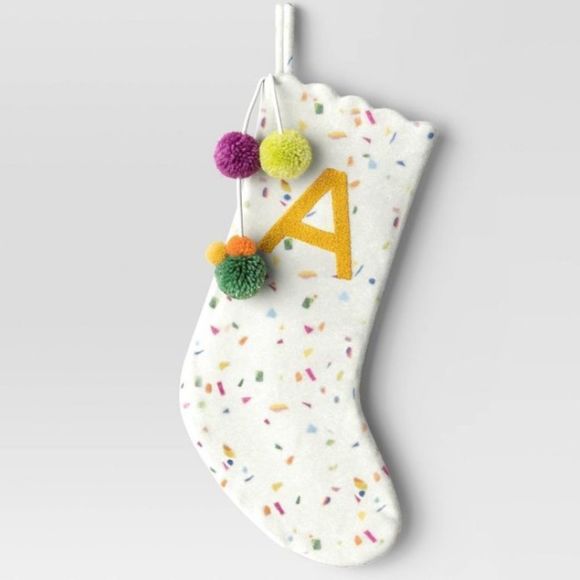 Opalhouse Multicolor Stocking with Pom Poms - Picture 7 of 7